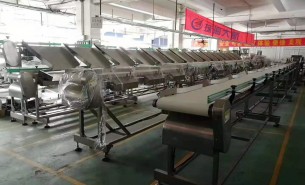 海參捕撈季將至，海參重量大小自動(dòng)分級(jí)秤正緊密備貨中